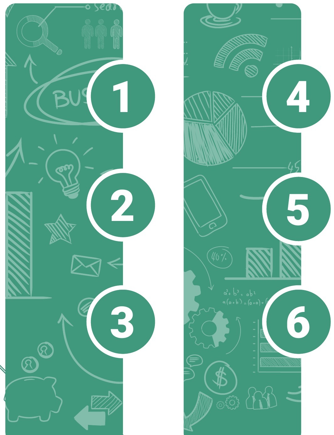 Slide Key Points con le icone numerate del funzionamento di AdBox